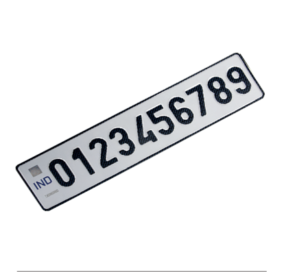 High-Security Registration Plates